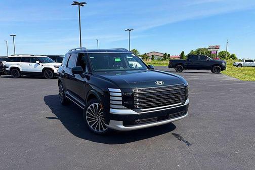 Robust Emerald Pearl 2026 Hyundai Palisade Hybrid Calligraphy