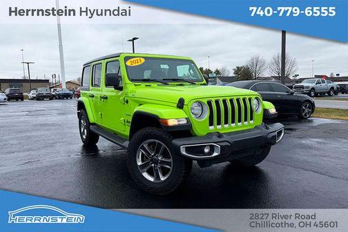 Pearl 2021 Jeep Wrangler Unlimited Sahara
