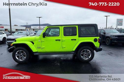 Pearl 2021 Jeep Wrangler Unlimited Sahara