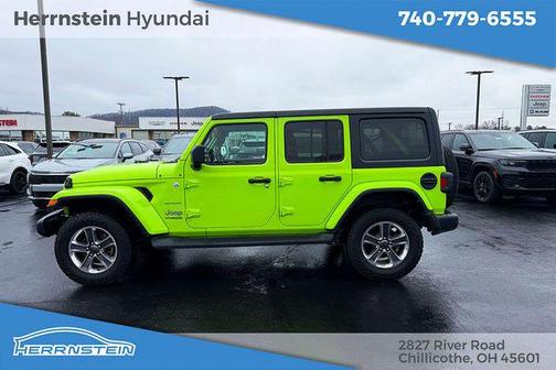 Pearl 2021 Jeep Wrangler Unlimited Sahara