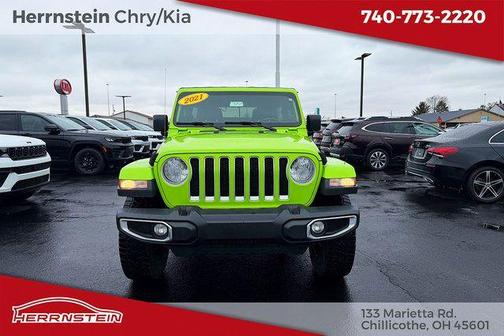 Pearl 2021 Jeep Wrangler Unlimited Sahara