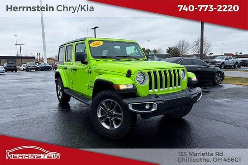 Pearl 2021 Jeep Wrangler Unlimited Sahara
