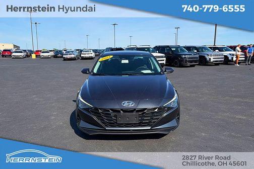 Portofino Gray 2021 Hyundai ELANTRA SE