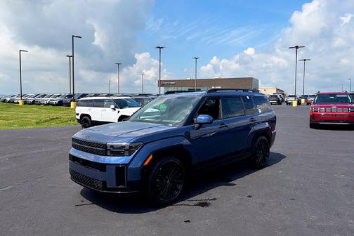Blue 2026 Hyundai SANTA FE Calligraphy AWD