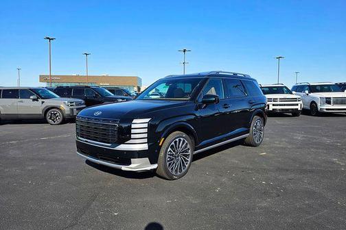 Robust Emerald Pearl 2026 Hyundai Palisade Hybrid Calligraphy