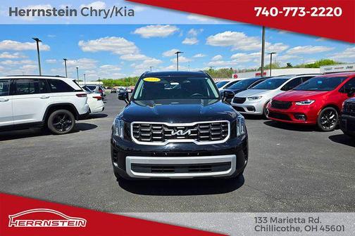 Ebony Black 2025 Kia Telluride S