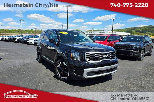 Ebony Black 2025 Kia Telluride S