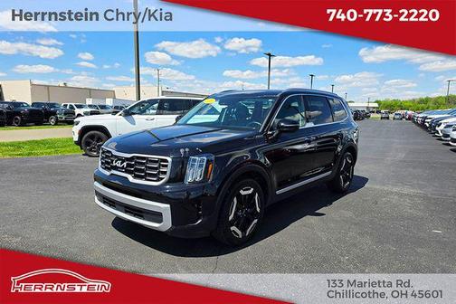 Ebony Black 2025 Kia Telluride S