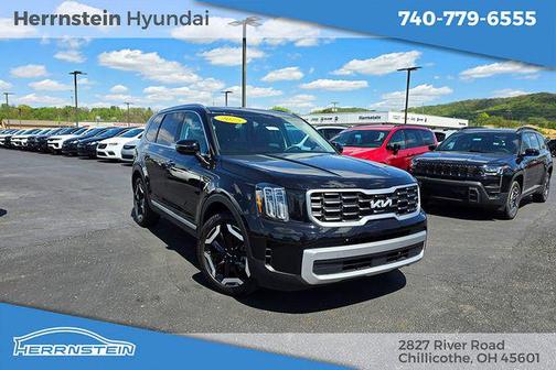 Ebony Black 2025 Kia Telluride S