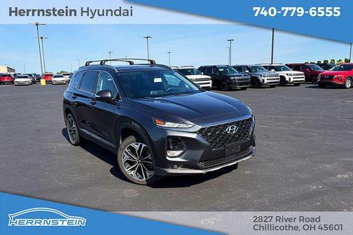 Portofino Gray 2020 Hyundai SANTA FE Limited 2.0T