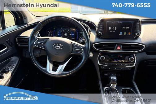 Portofino Gray 2020 Hyundai SANTA FE Limited 2.0T