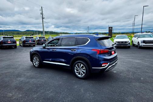 Stormy Blue 2019 Hyundai SANTA FE Limited