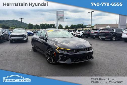 Aurora Black 2025 Kia K5 GT-Line AWD