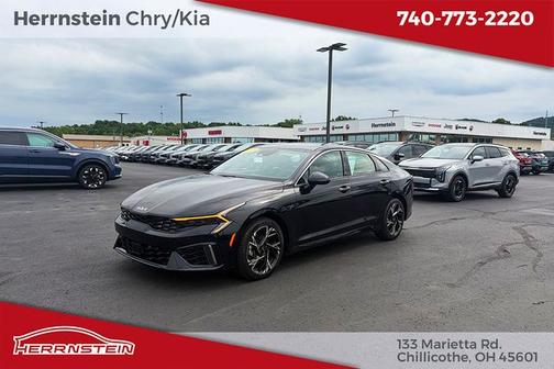Aurora Black 2025 Kia K5 GT-Line AWD
