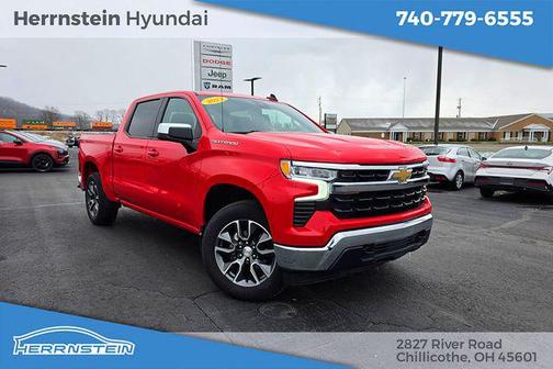 Red Hot 2023 Chevrolet Silverado 1500 LT