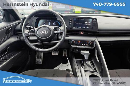 Intense Blue 2025 Hyundai ELANTRA Sport