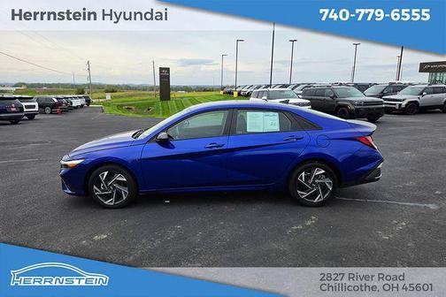 Intense Blue 2025 Hyundai ELANTRA Sport