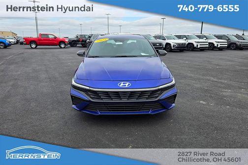 Intense Blue 2025 Hyundai ELANTRA Sport