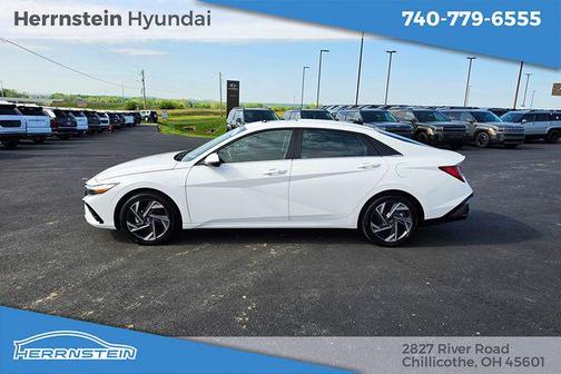 Serenity White 2026 Hyundai ELANTRA Limited
