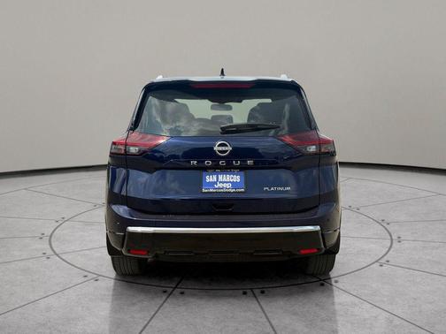 Deep Ocean Blue Pearl 2025 Nissan Rogue Platinum