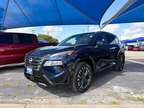 Deep Ocean Blue Pearl 2025 Nissan Rogue Platinum