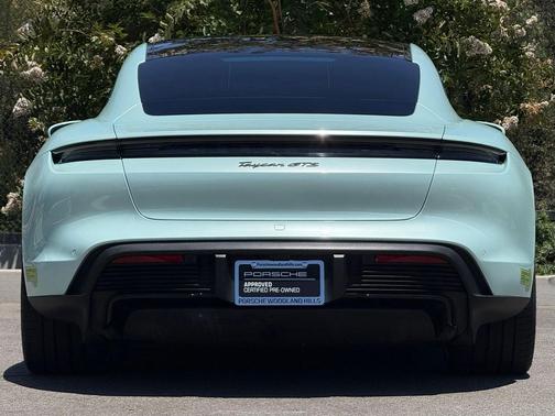 White 2023 Porsche Taycan GTS