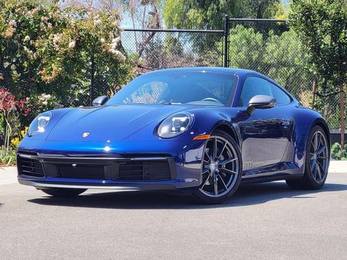 Gentian Blue Metallic 2024 Porsche 911 Carrera T