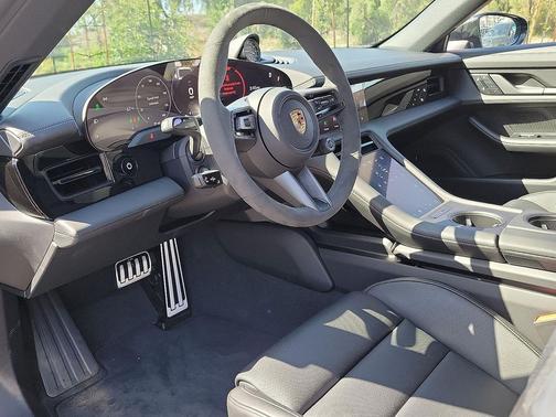 Black 2025 Porsche Taycan 4S