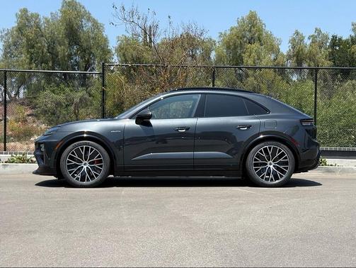 Gray 2025 Porsche Macan Macan Electric Turbo