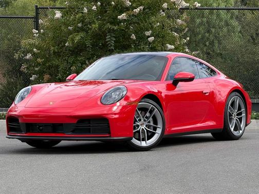 Guards Red 2025 Porsche 911 Carrera