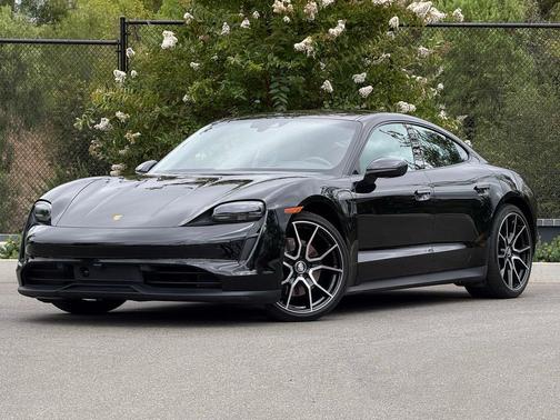 Black 2024 Porsche Taycan