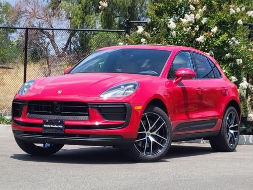 Carmine Red 2026 Porsche Macan Macan