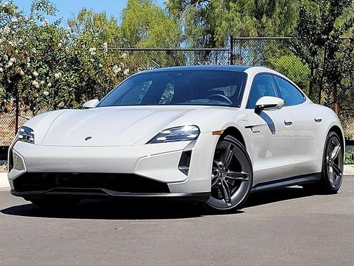 Chalk 2025 Porsche Taycan Turbo
