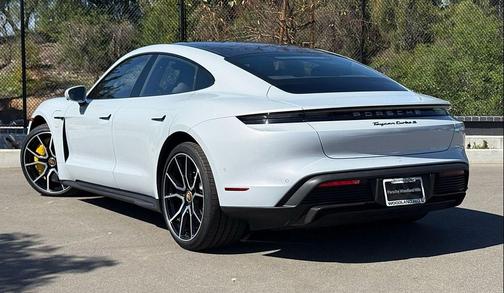 Ice Grey Metallic 2024 Porsche Taycan Turbo S