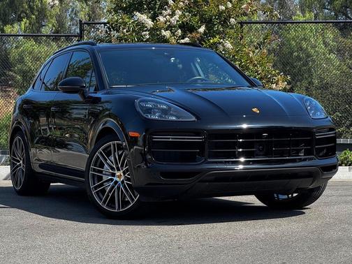 Black 2023 Porsche Cayenne Turbo