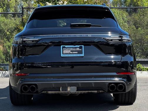 Black 2023 Porsche Cayenne Turbo