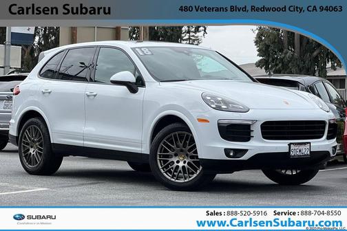 2018 Porsche Cayenne Platinum Edition