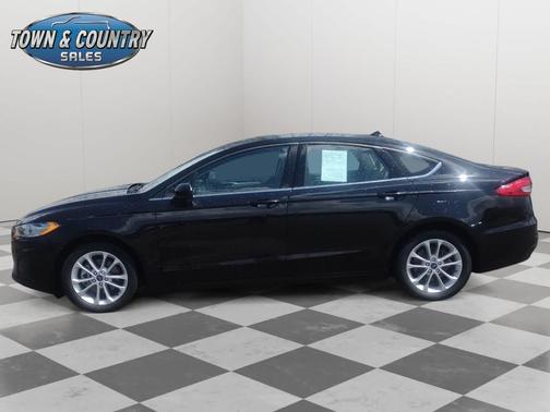 Agate Black Metallic 2020 Ford Fusion Hybrid SE