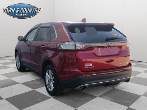 Ruby Red Metallic Tinted Clearcoat 2018 Ford Edge Titanium