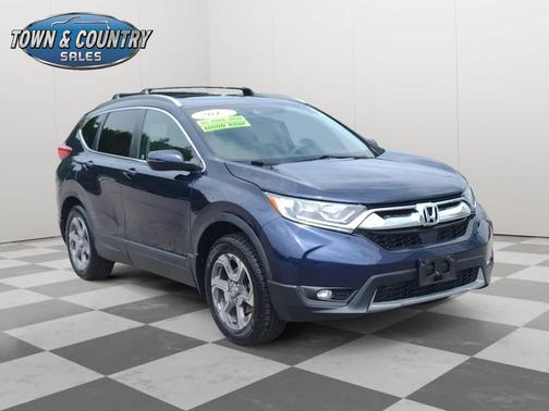 Obsidian Blue Pearl 2017 Honda CR-V EX