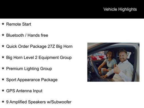 Bright White Clearcoat 2022 RAM 1500 Big Horn/Lone Star