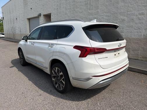 Serenity White Pearl 2023 Hyundai SANTA FE Calligraphy