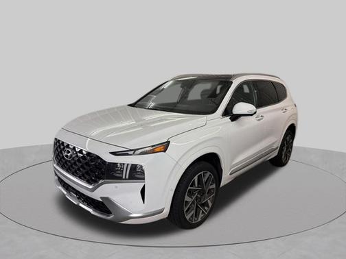Serenity White Pearl 2023 Hyundai SANTA FE Calligraphy