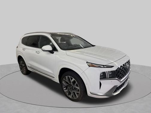 Serenity White Pearl 2023 Hyundai SANTA FE Calligraphy