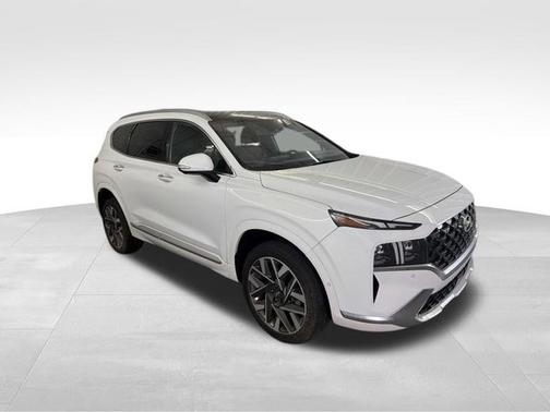 Serenity White Pearl 2023 Hyundai SANTA FE Calligraphy