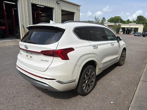 Serenity White Pearl 2023 Hyundai SANTA FE Calligraphy