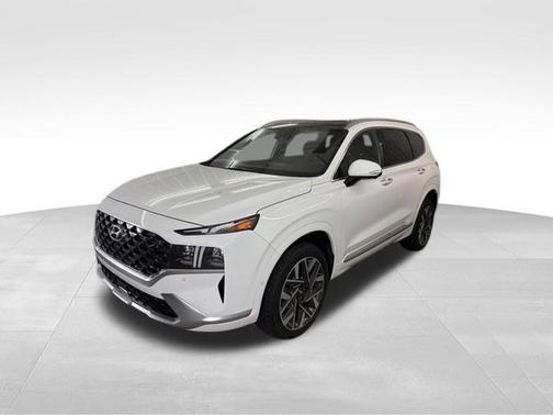 Serenity White Pearl 2023 Hyundai SANTA FE Calligraphy