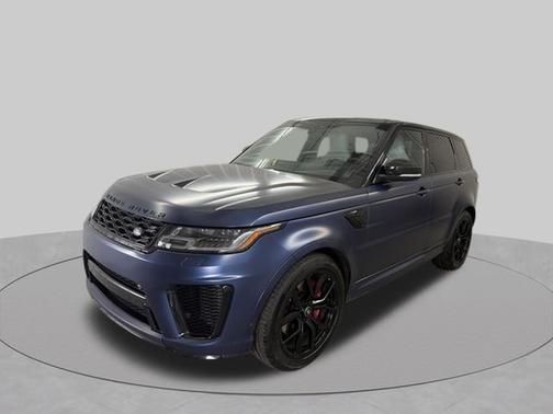 Blue 2019 Land Rover Range Rover Sport SVR