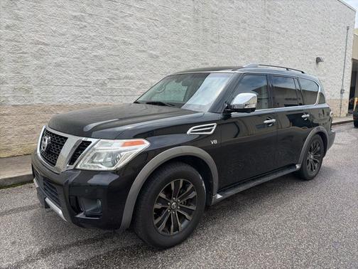 Super Black 2017 Nissan Armada Platinum