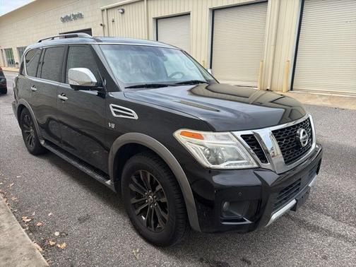 Super Black 2017 Nissan Armada Platinum